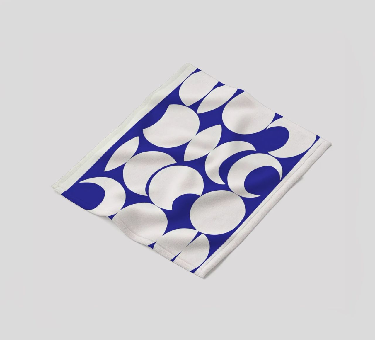 Retro Pattern 3 fleece blanket by Pure