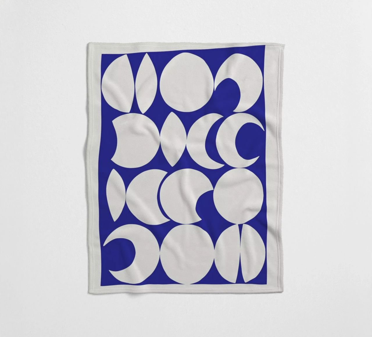 Retro Pattern 3 fleece blanket by Pure