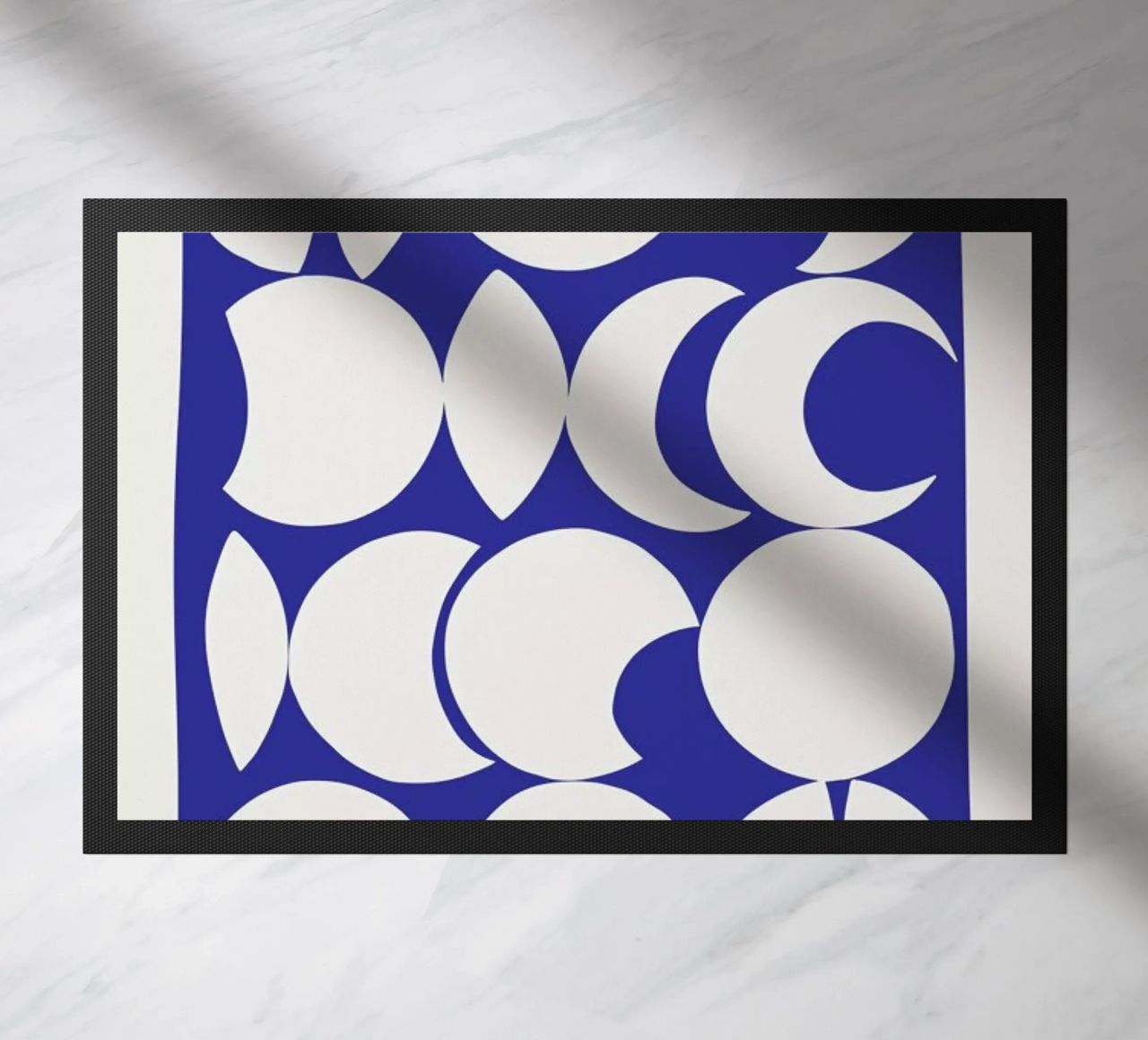 Retro Pattern 3 doormat by Pure