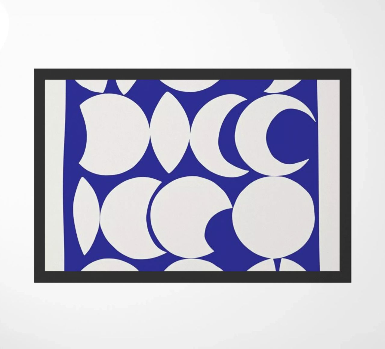 Retro Pattern 3 doormat by Pure