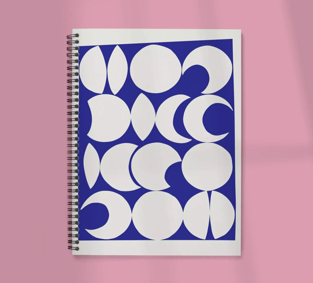 Retro Pattern 3 spiral notebook by Pure