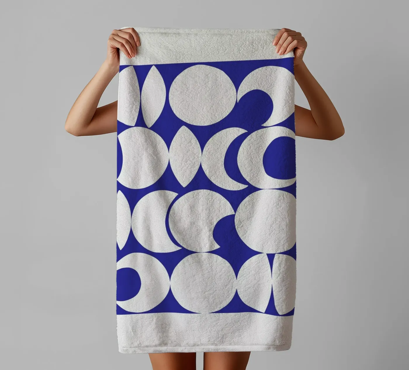 Retro Pattern 3 badhanddoek van Pure