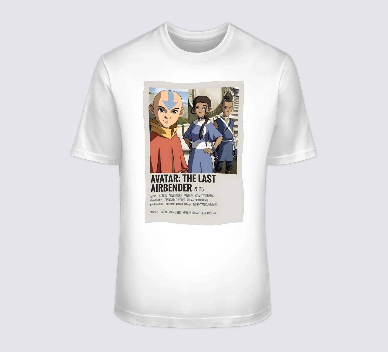 AVATAR THE LAST AIRBENDER 2005 t-shirt da MVFminimalist