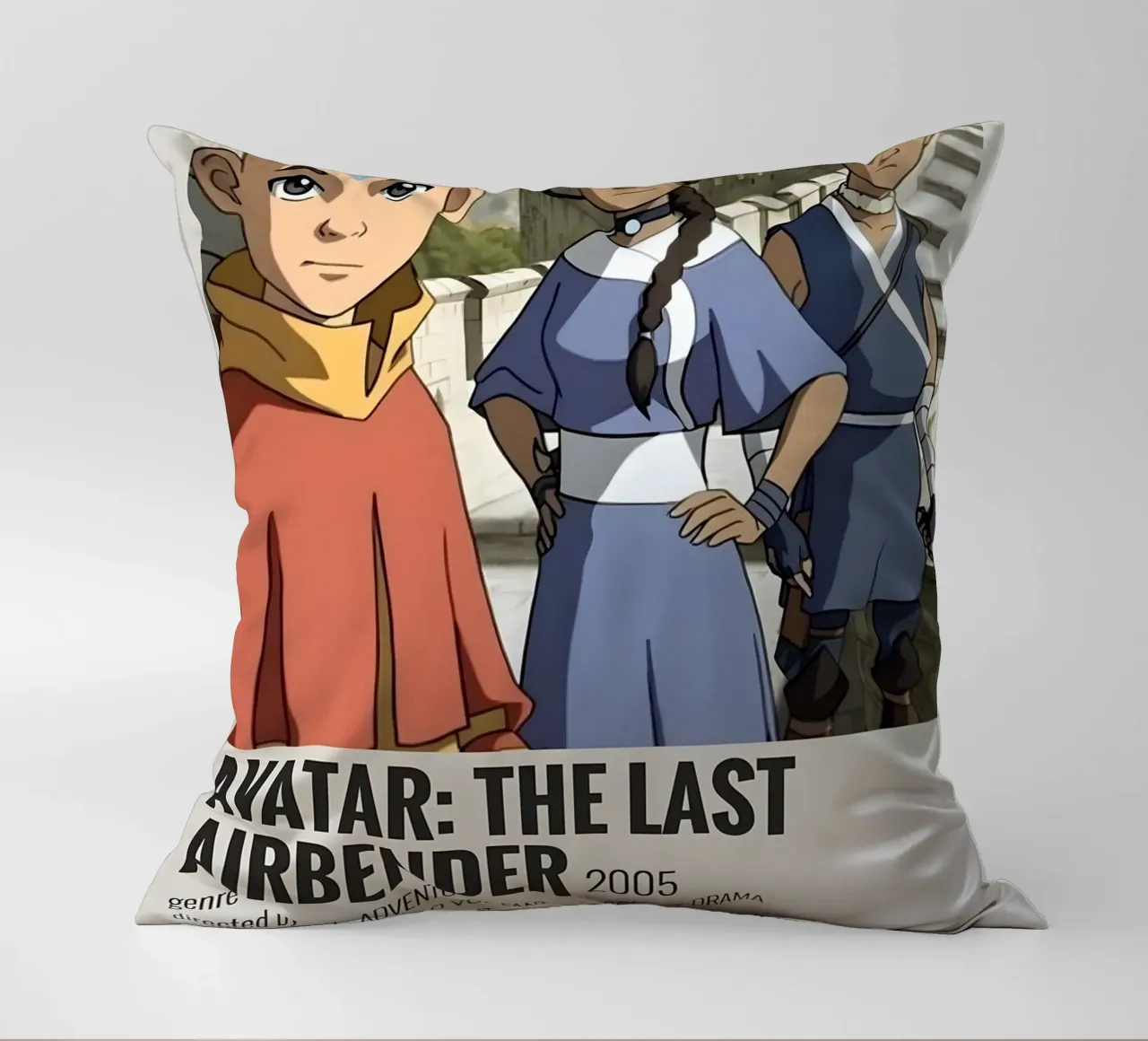 AVATAR THE LAST AIRBENDER 2005 decorative cushion by MVFminimalist