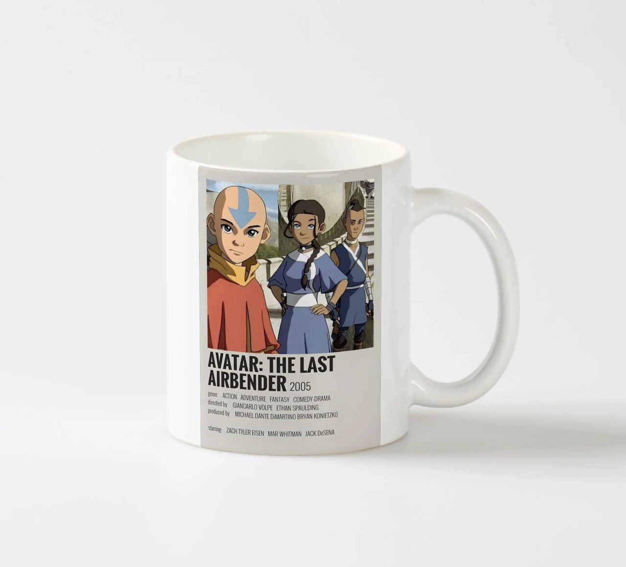 AVATAR THE LAST AIRBENDER 2005 tazza in ceramica da MVFminimalist