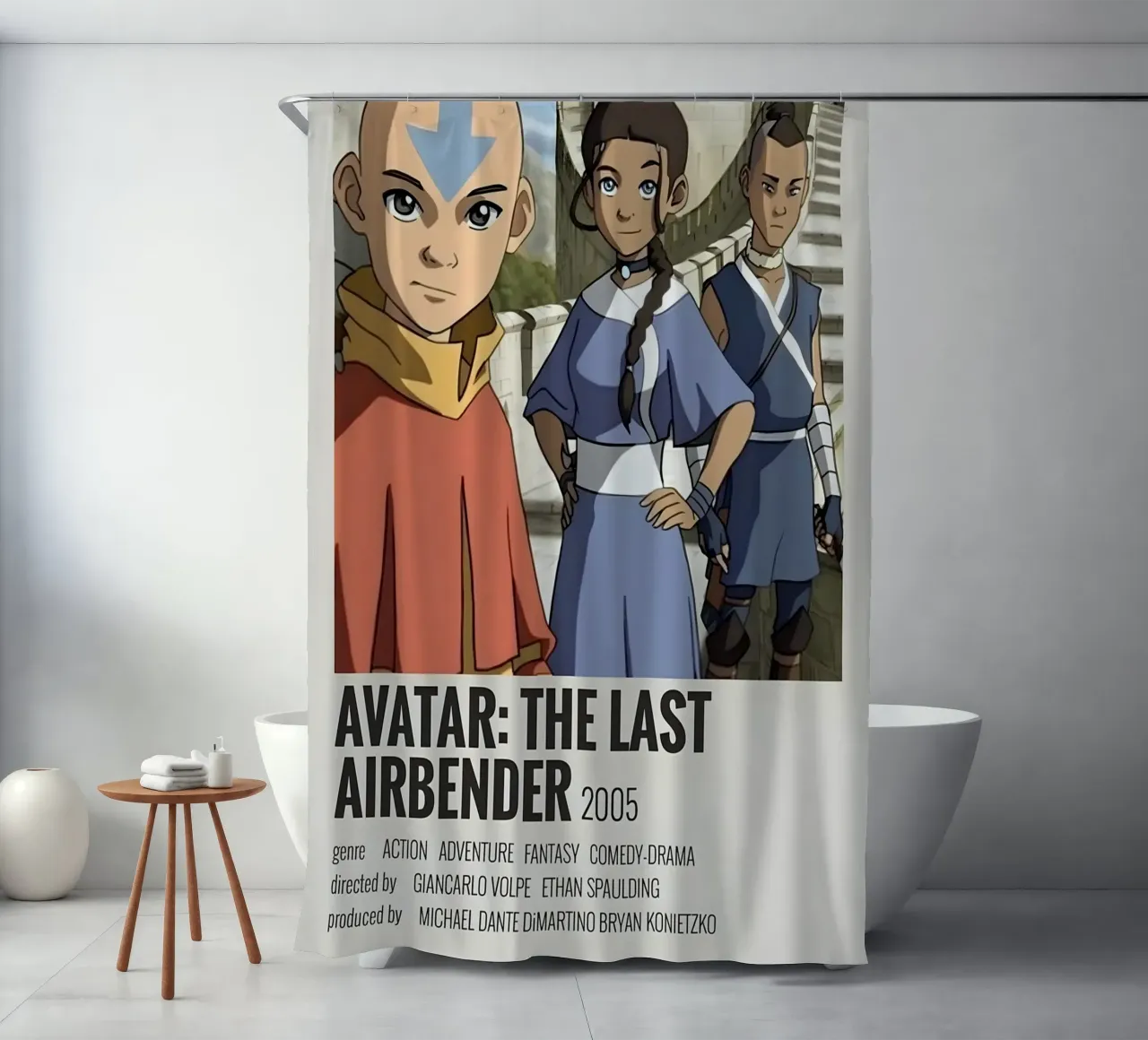 AVATAR THE LAST AIRBENDER 2005 tenda da doccia da MVFminimalist