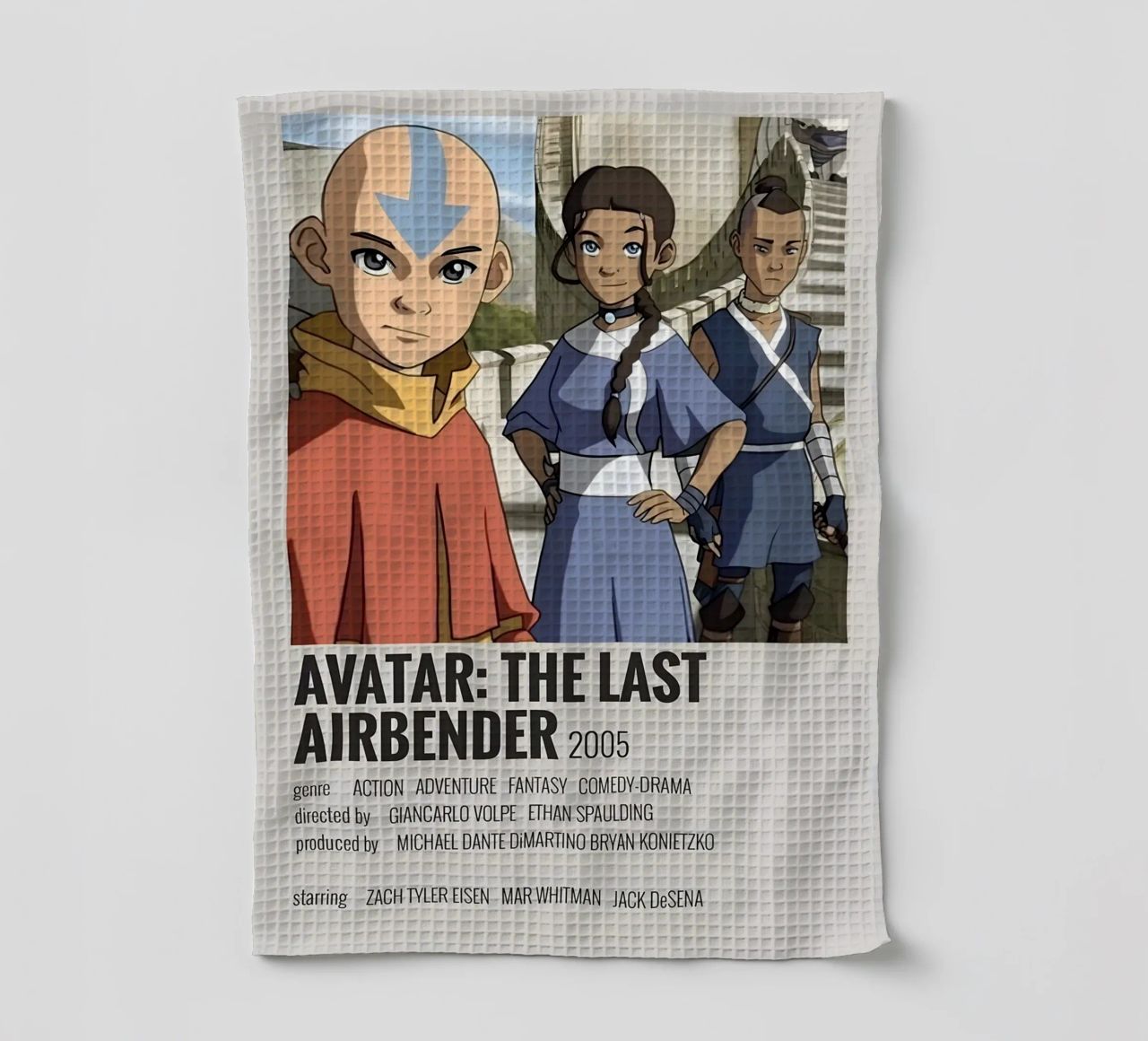 AVATAR THE LAST AIRBENDER 2005 canovaccio da cucina da MVFminimalist