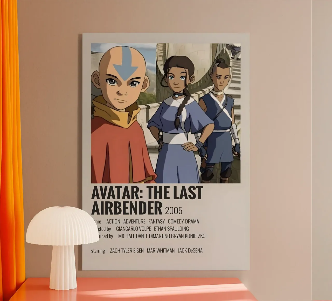 AVATAR THE LAST AIRBENDER 2005 plexiglass da MVFminimalist