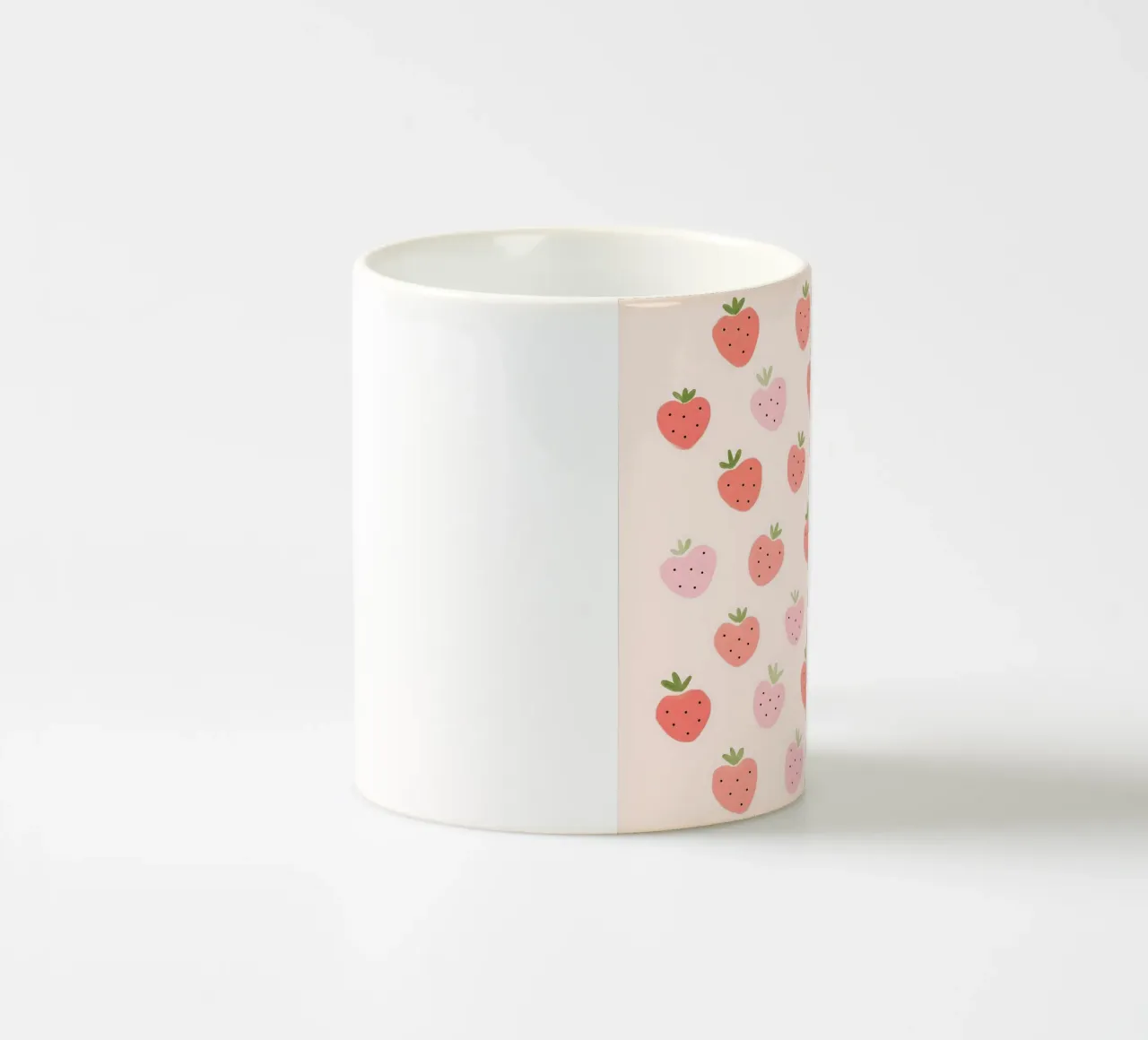 Dolci delizie alla fragola tazza in ceramica da cafelab