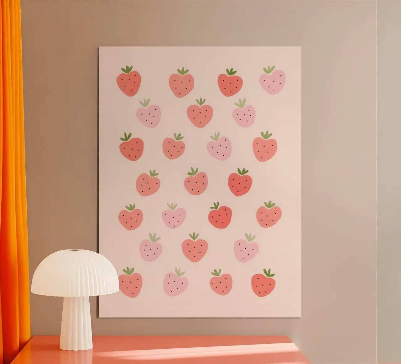 Strawberry Sweet Delights poster by cafelab