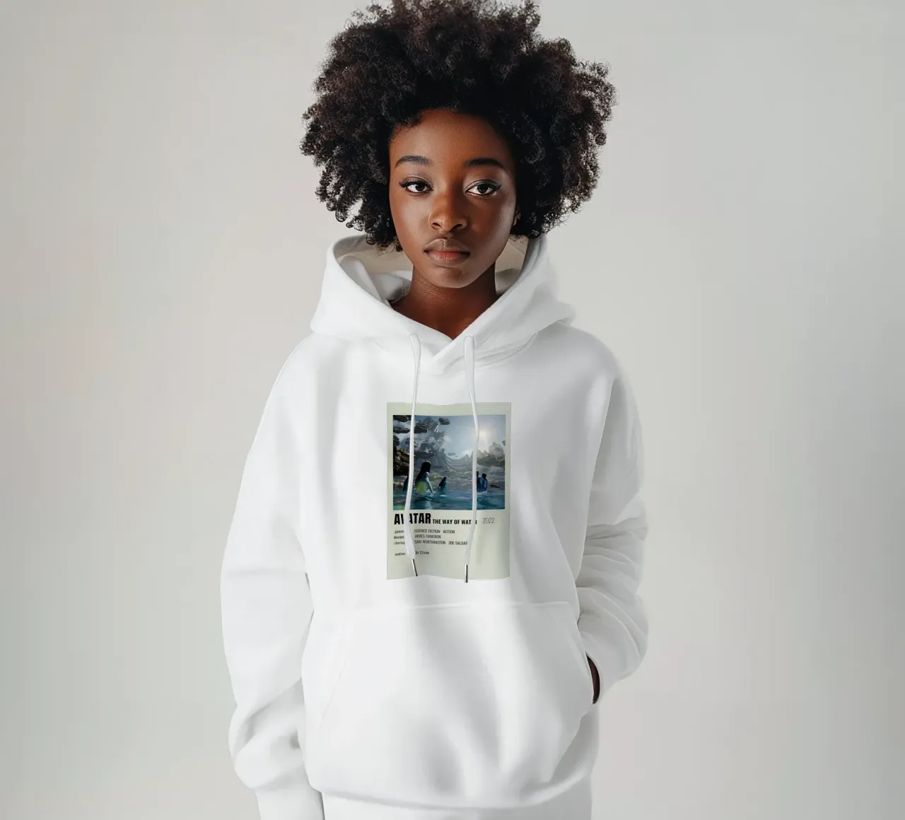 AVATAR THE WAY OF WATER 2022 felpa con cappuccio da MVFminimalist