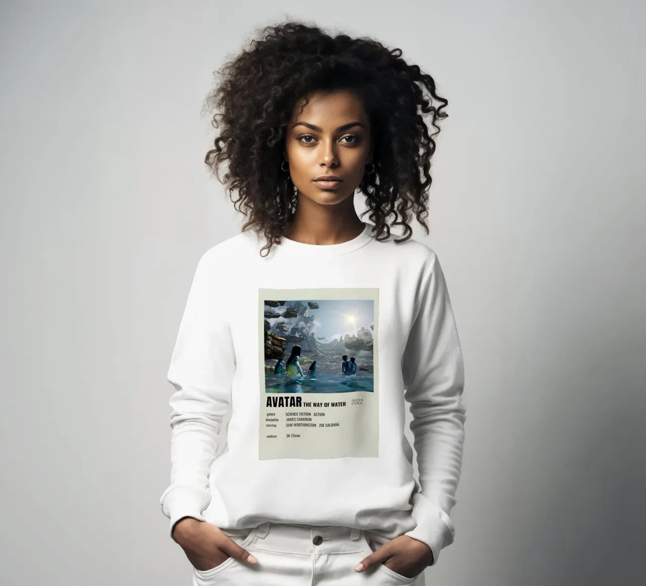 AVATAR THE WAY OF WATER 2022 felpa da MVFminimalist