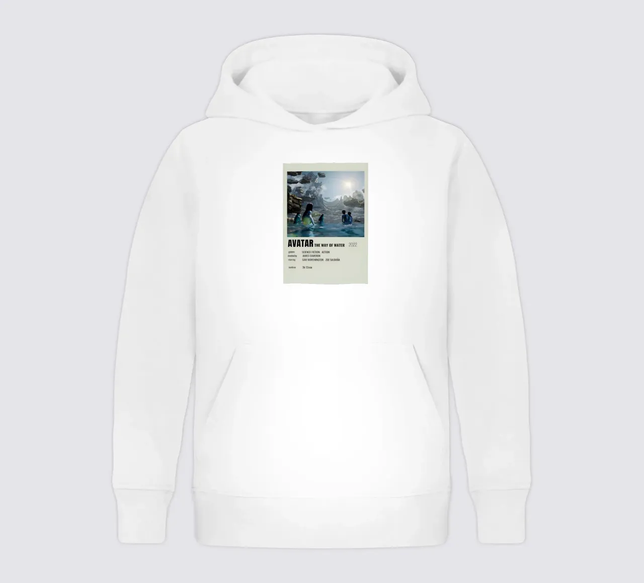 AVATAR THE WAY OF WATER 2022 felpa bambino con cappuccio da MVFminimalist