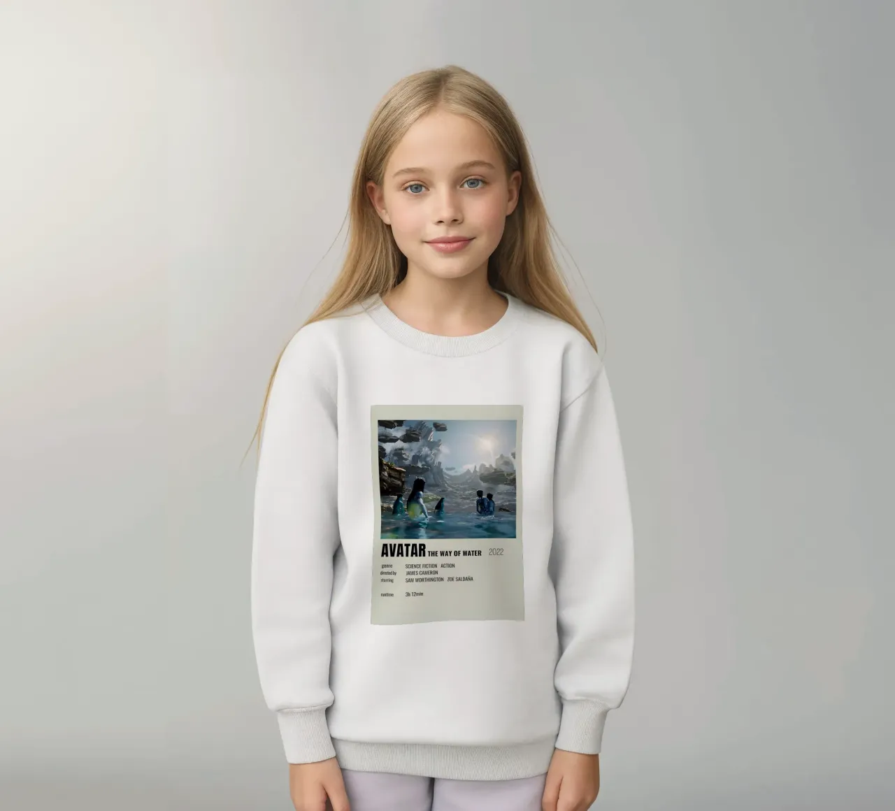 AVATAR THE WAY OF WATER 2022 felpa bambino da MVFminimalist
