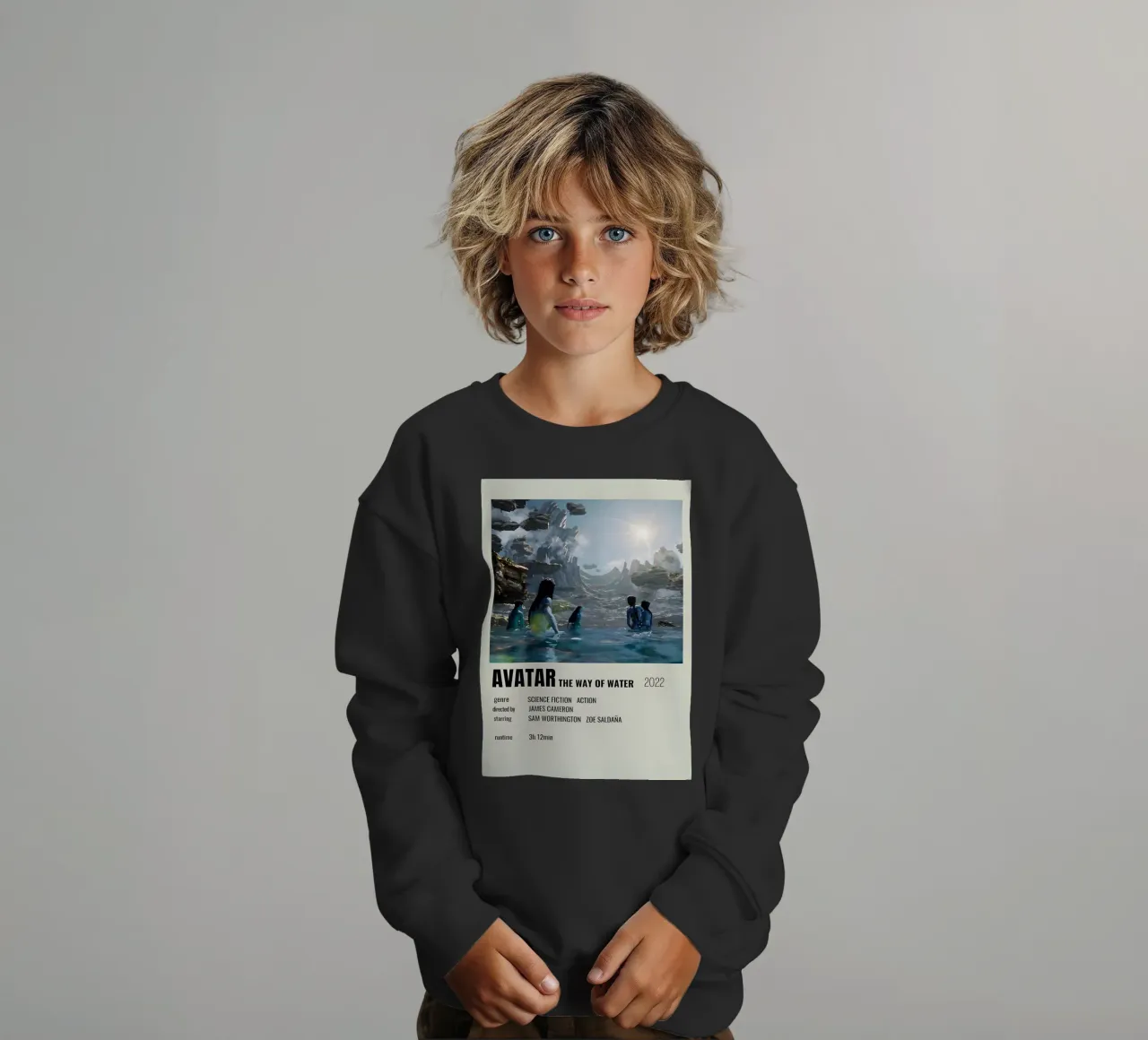 AVATAR THE WAY OF WATER 2022 felpa bambino da MVFminimalist