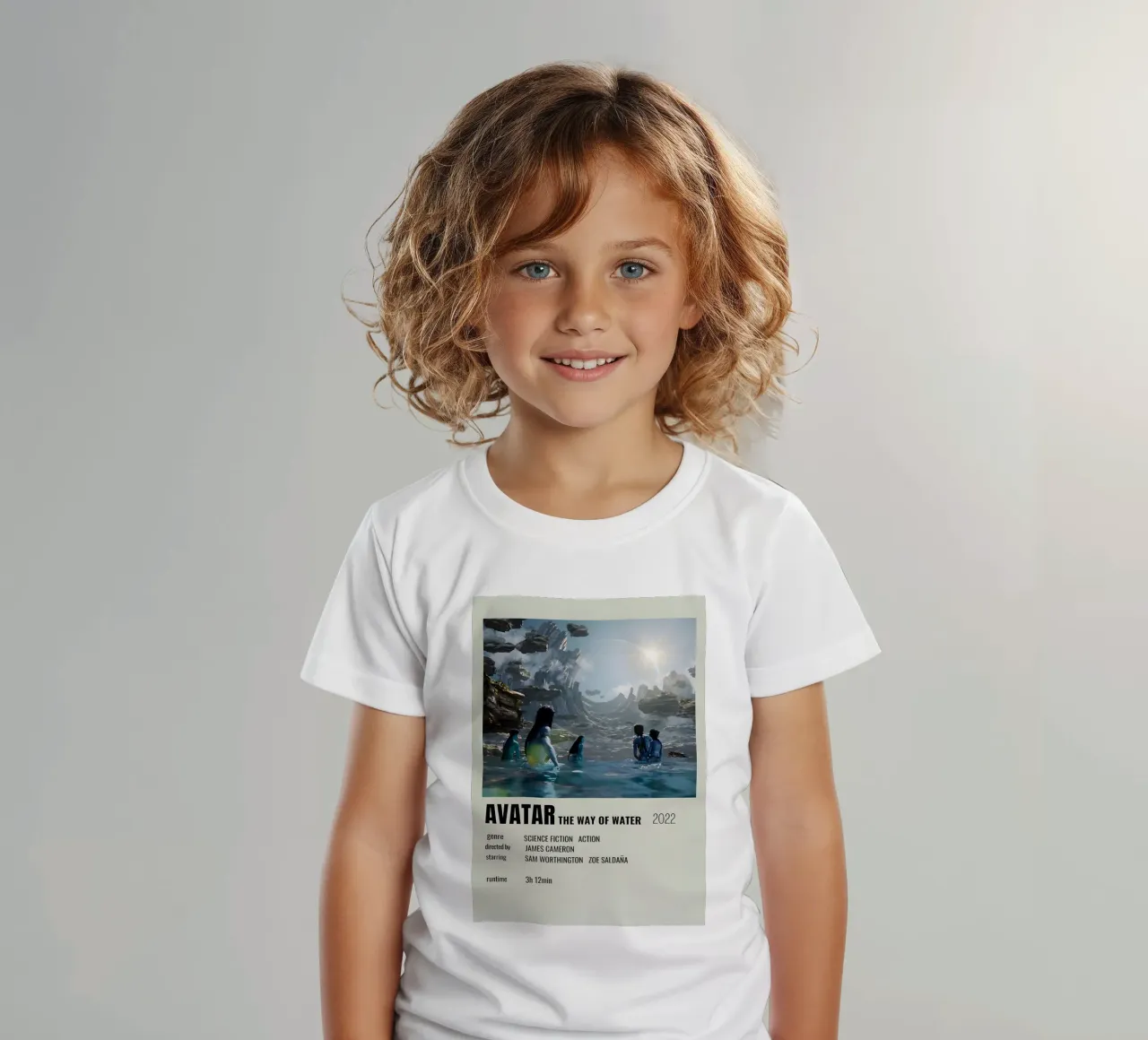 AVATAR THE WAY OF WATER 2022 t-shirt bambini da MVFminimalist
