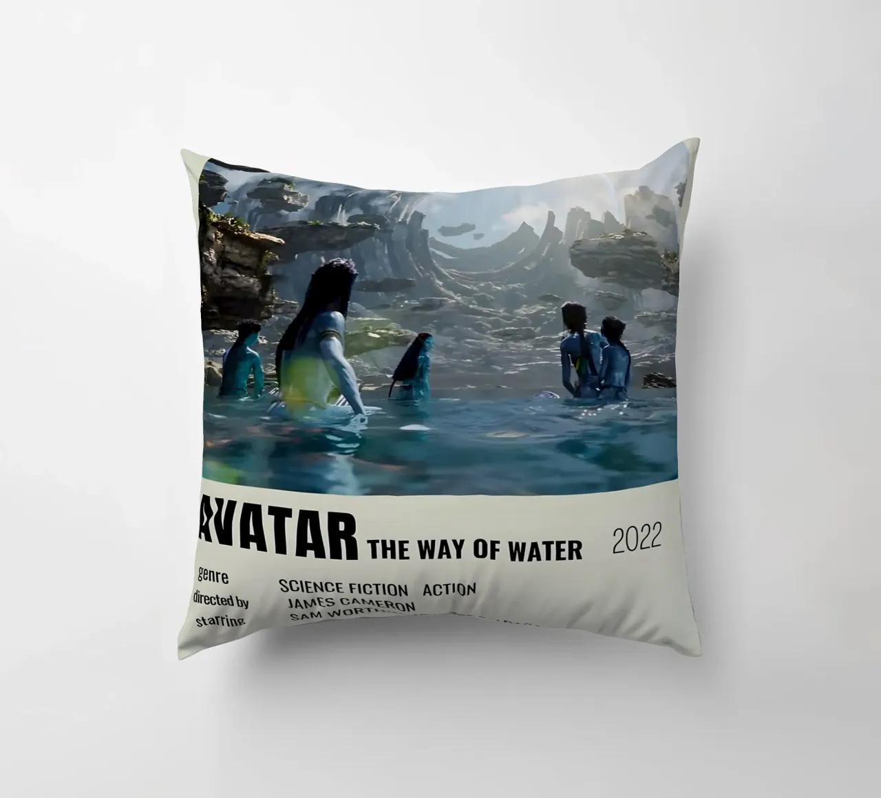 AVATAR THE WAY OF WATER 2022 cuscino da MVFminimalist