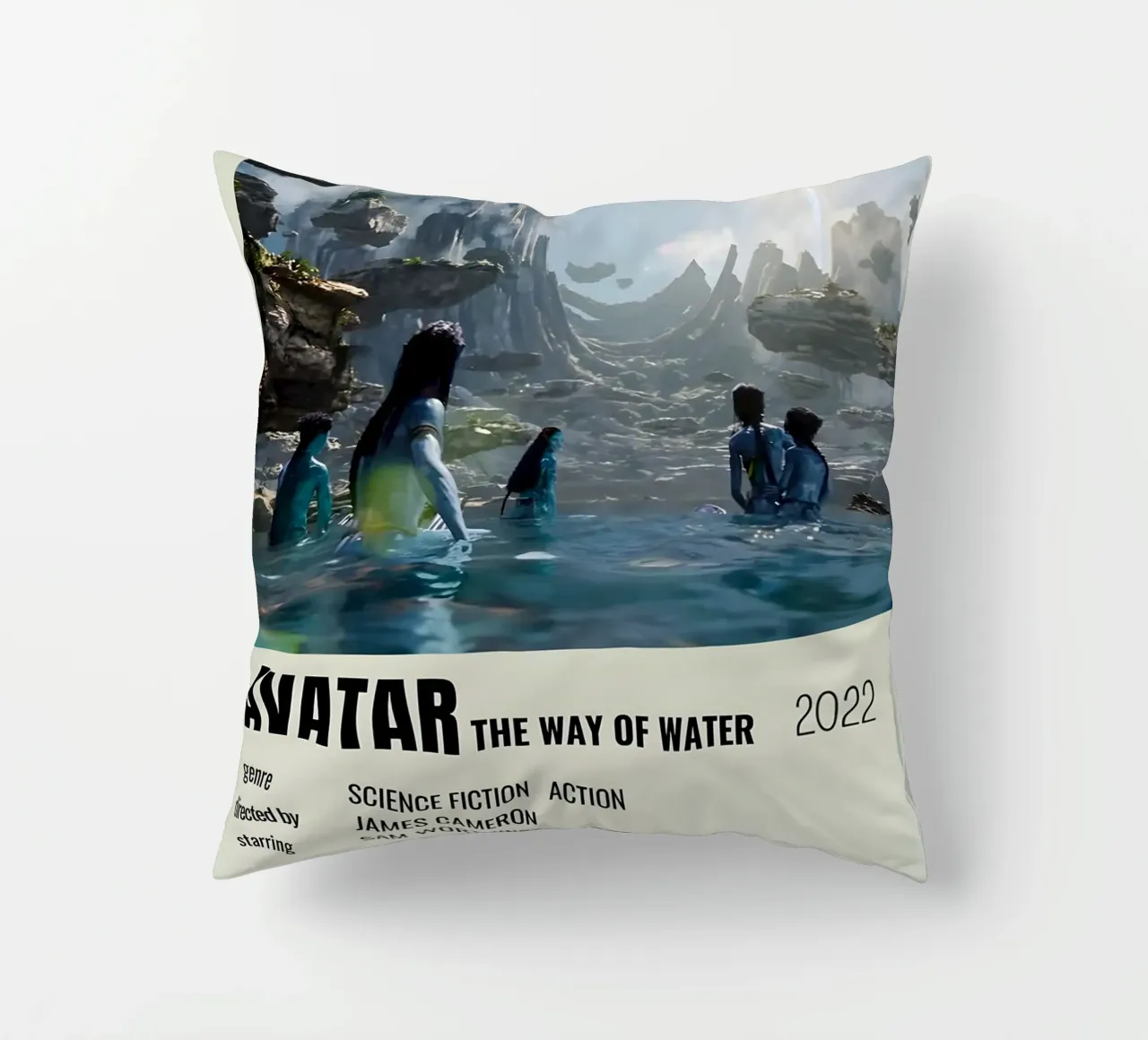AVATAR THE WAY OF WATER 2022 cuscino da MVFminimalist