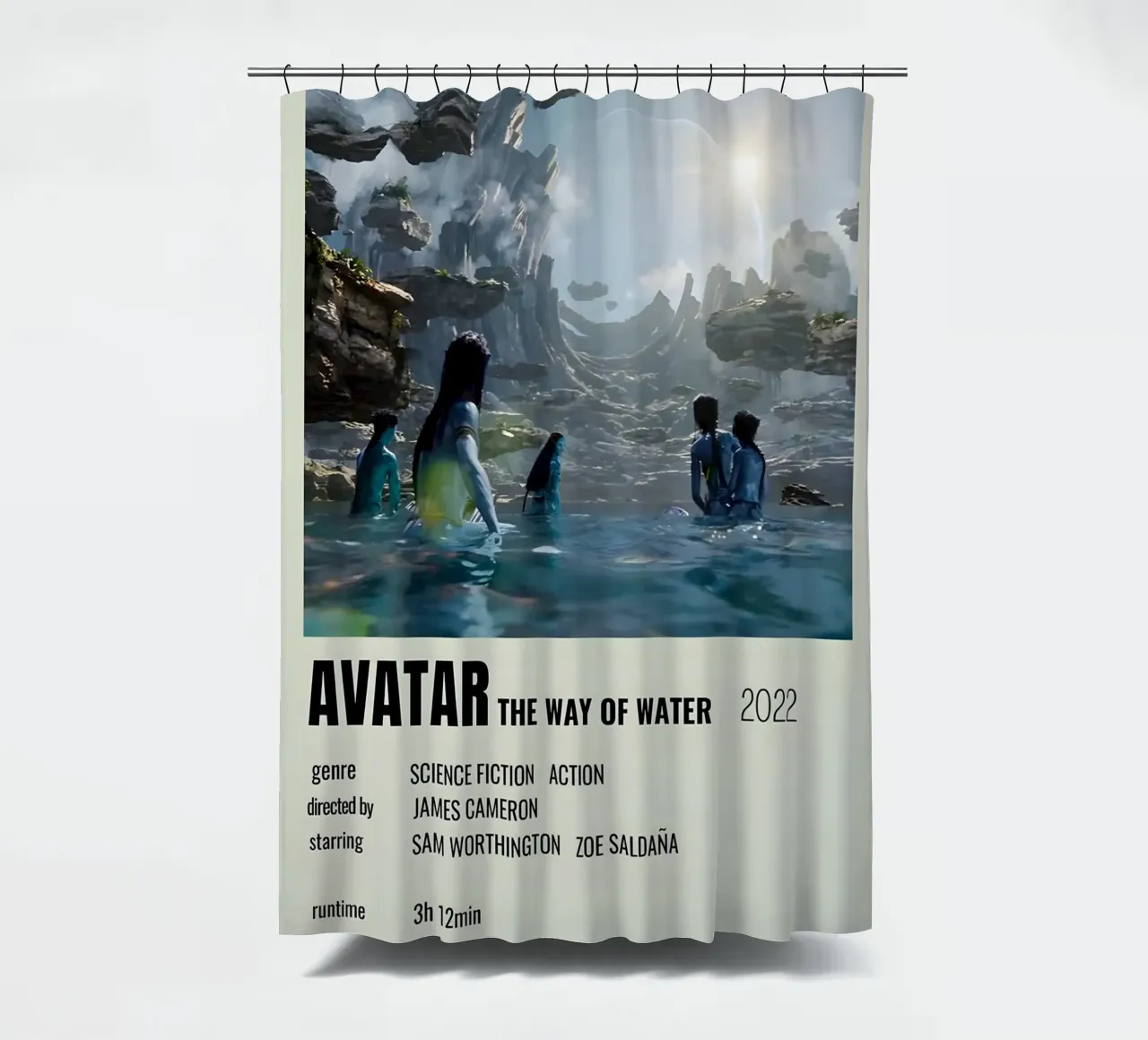 AVATAR THE WAY OF WATER 2022 tenda da doccia da MVFminimalist