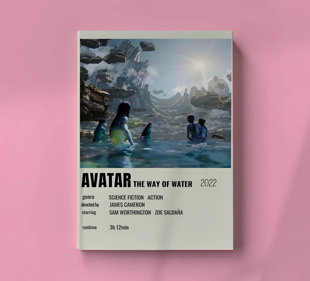 AVATAR THE WAY OF WATER 2022 notebook by MVFminimalist