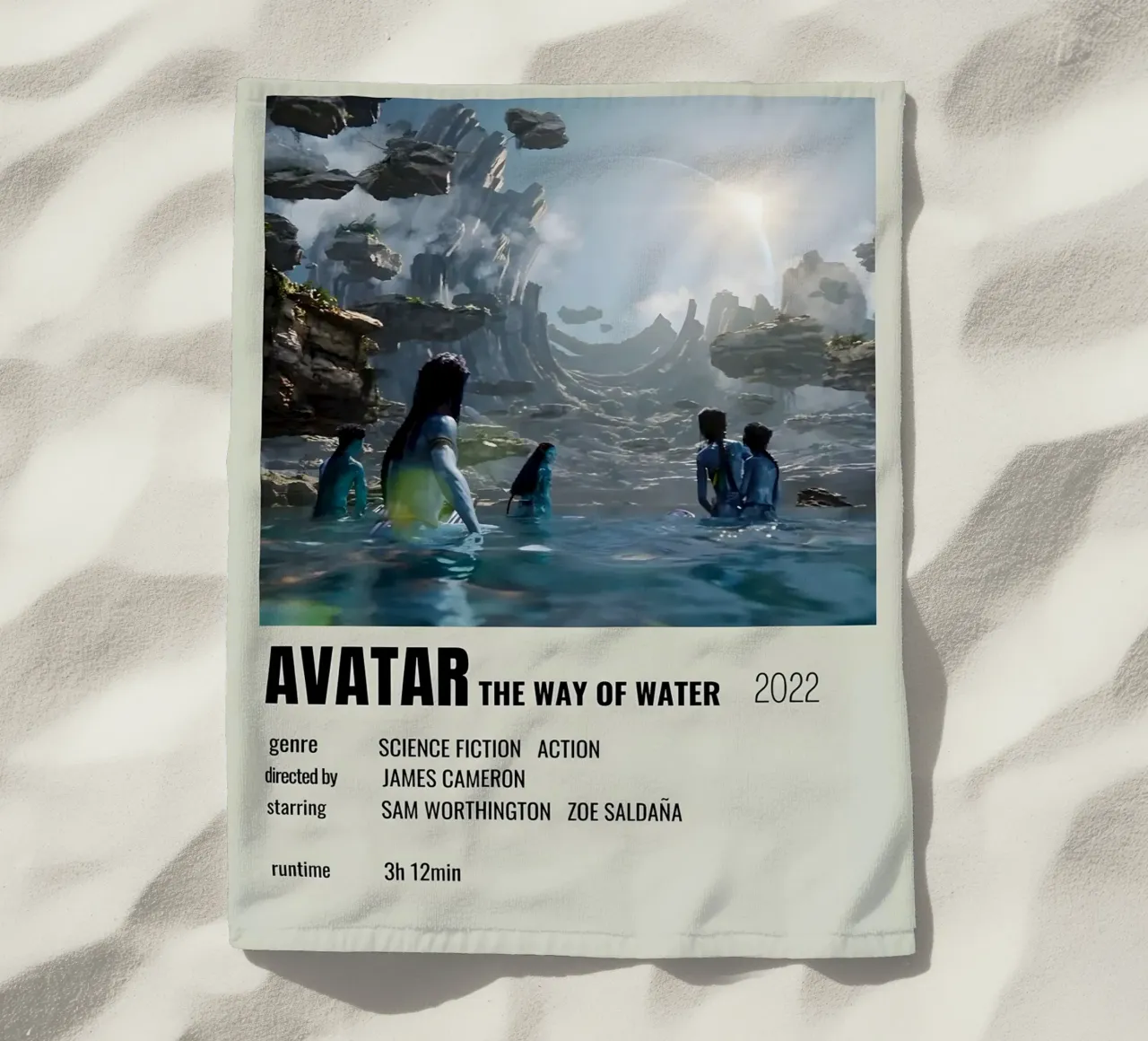 AVATAR THE WAY OF WATER 2022 telo mare da MVFminimalist