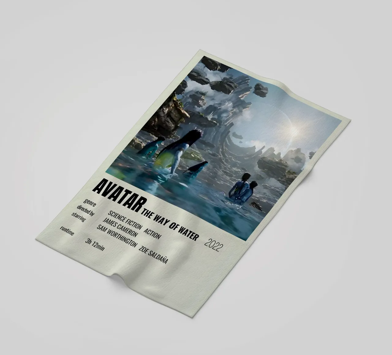 AVATAR THE WAY OF WATER 2022 telo mare da MVFminimalist