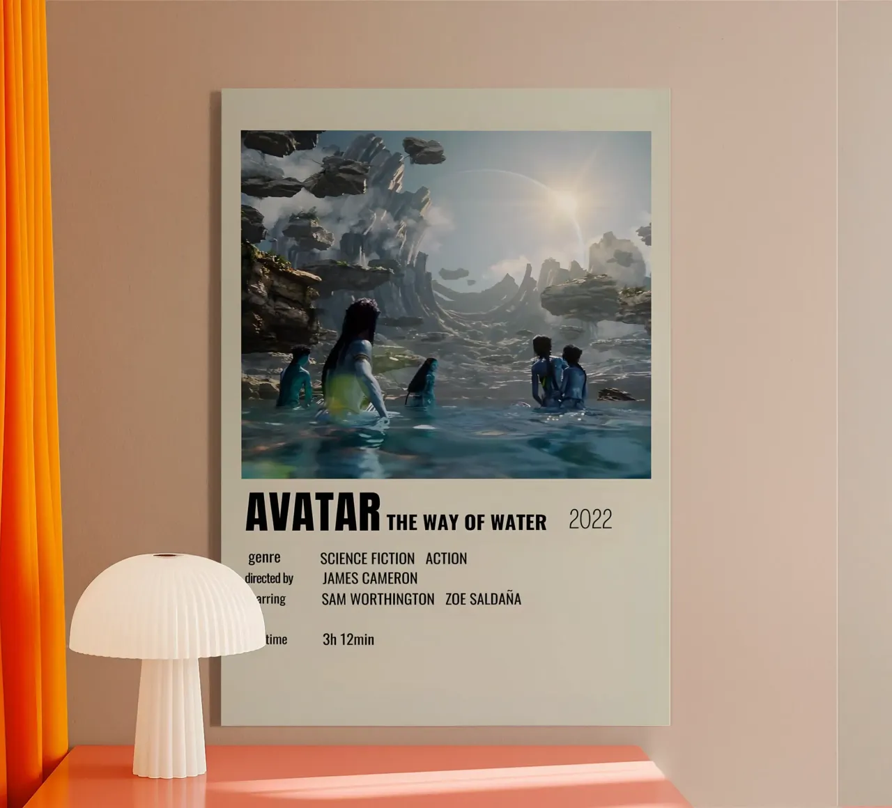 AVATAR THE WAY OF WATER 2022 plexiglass da MVFminimalist