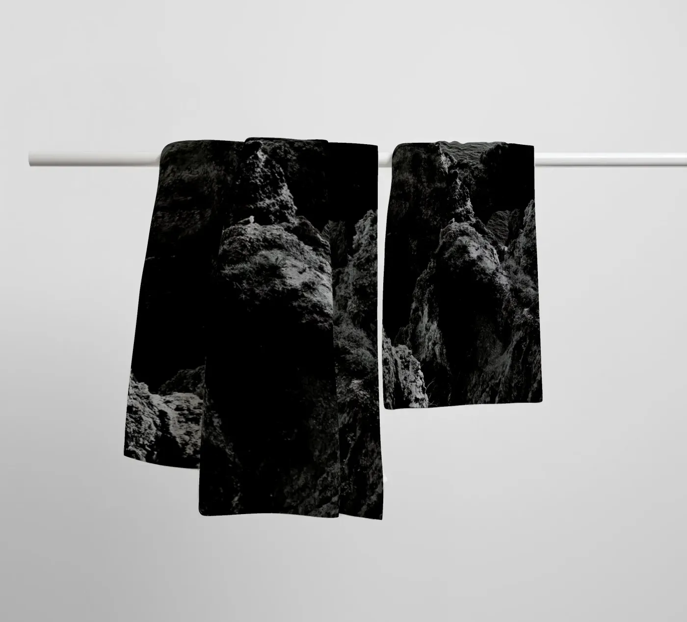 Subtle Lights badhanddoek van Sebastian Hilgetag