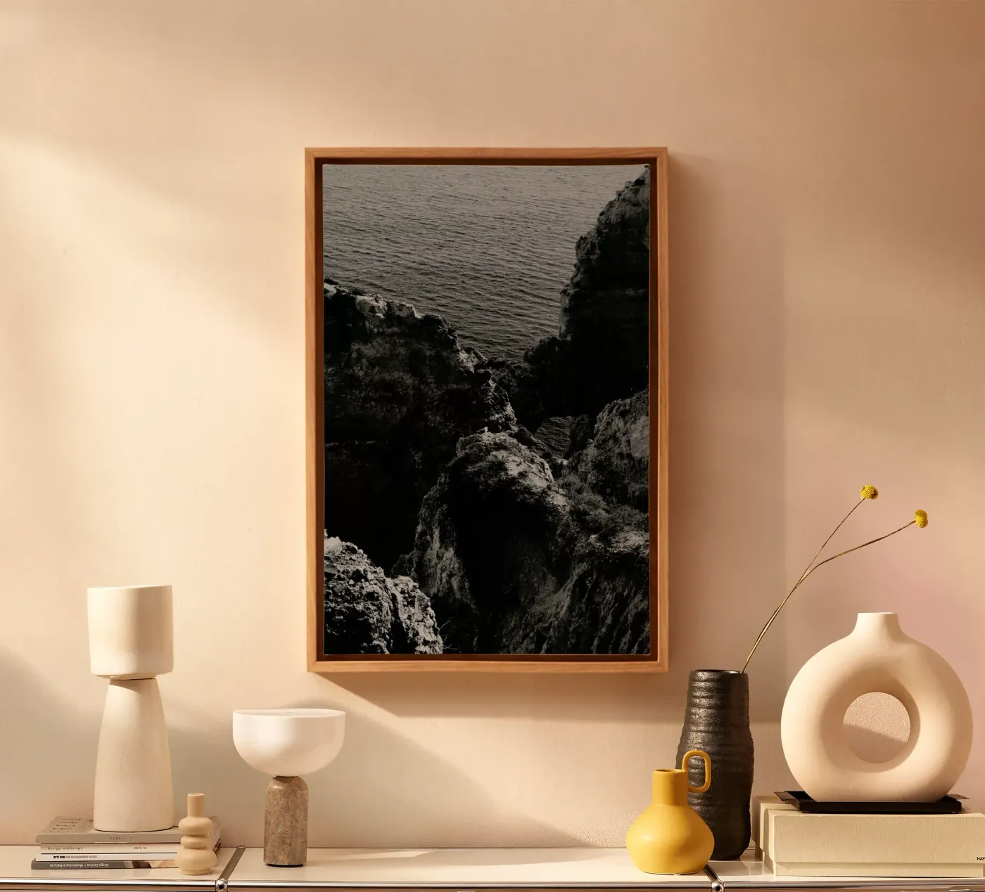 Subtle Lights canvas van Sebastian Hilgetag