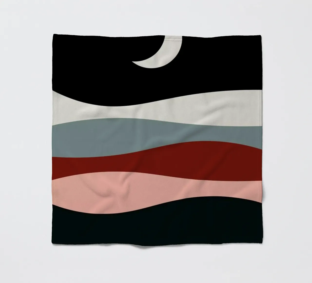 Half Moon Over the Sand coperta in pile da Pure