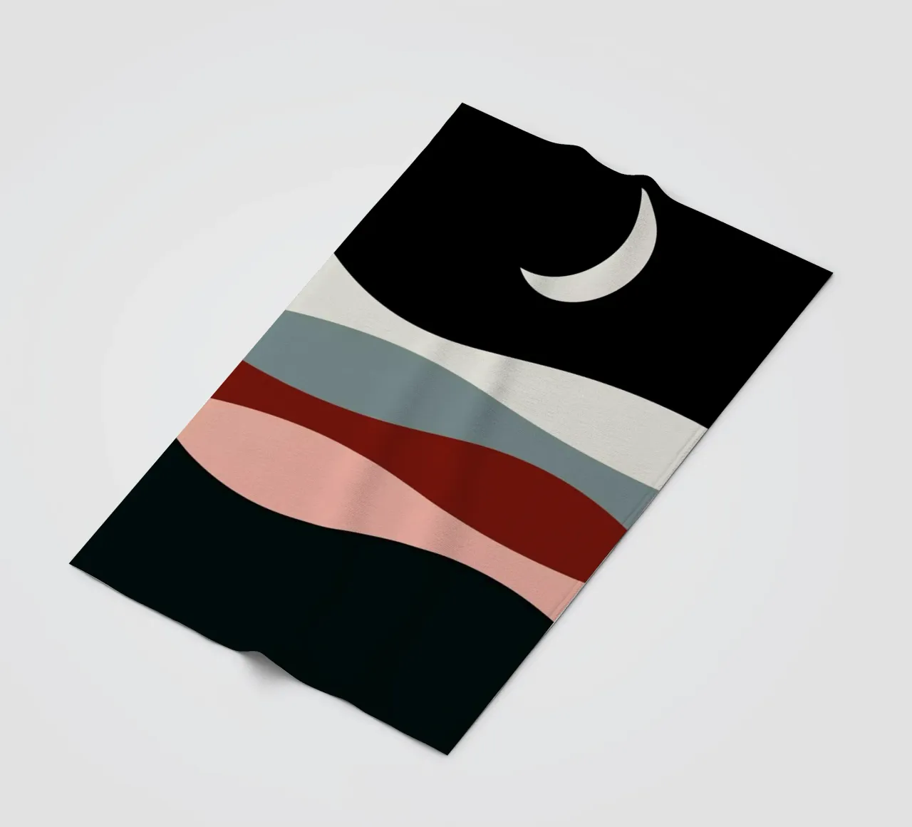 Half Moon Over the Sand coperta in pile da Pure