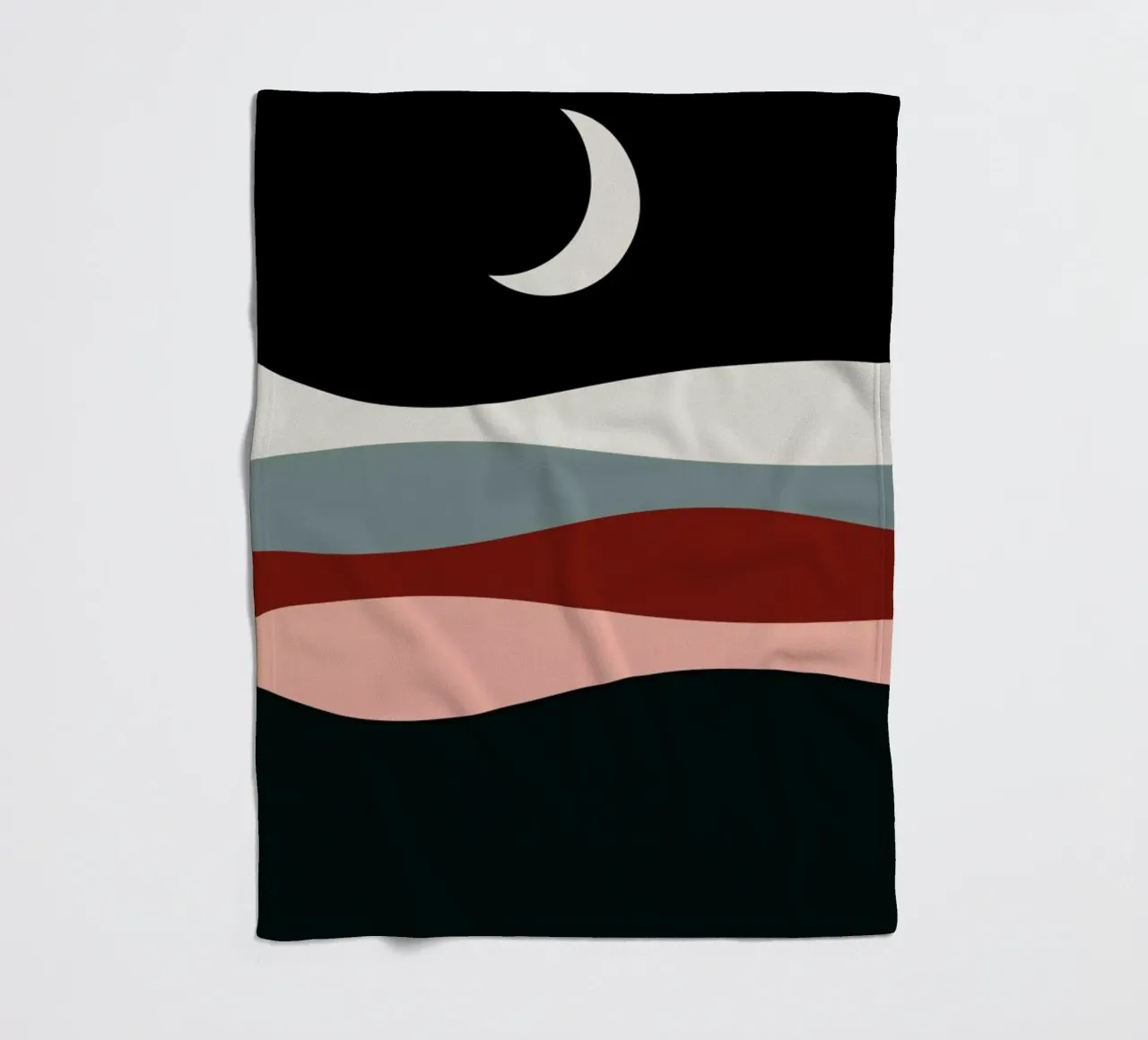 Half Moon Over the Sand coperta in pile da Pure