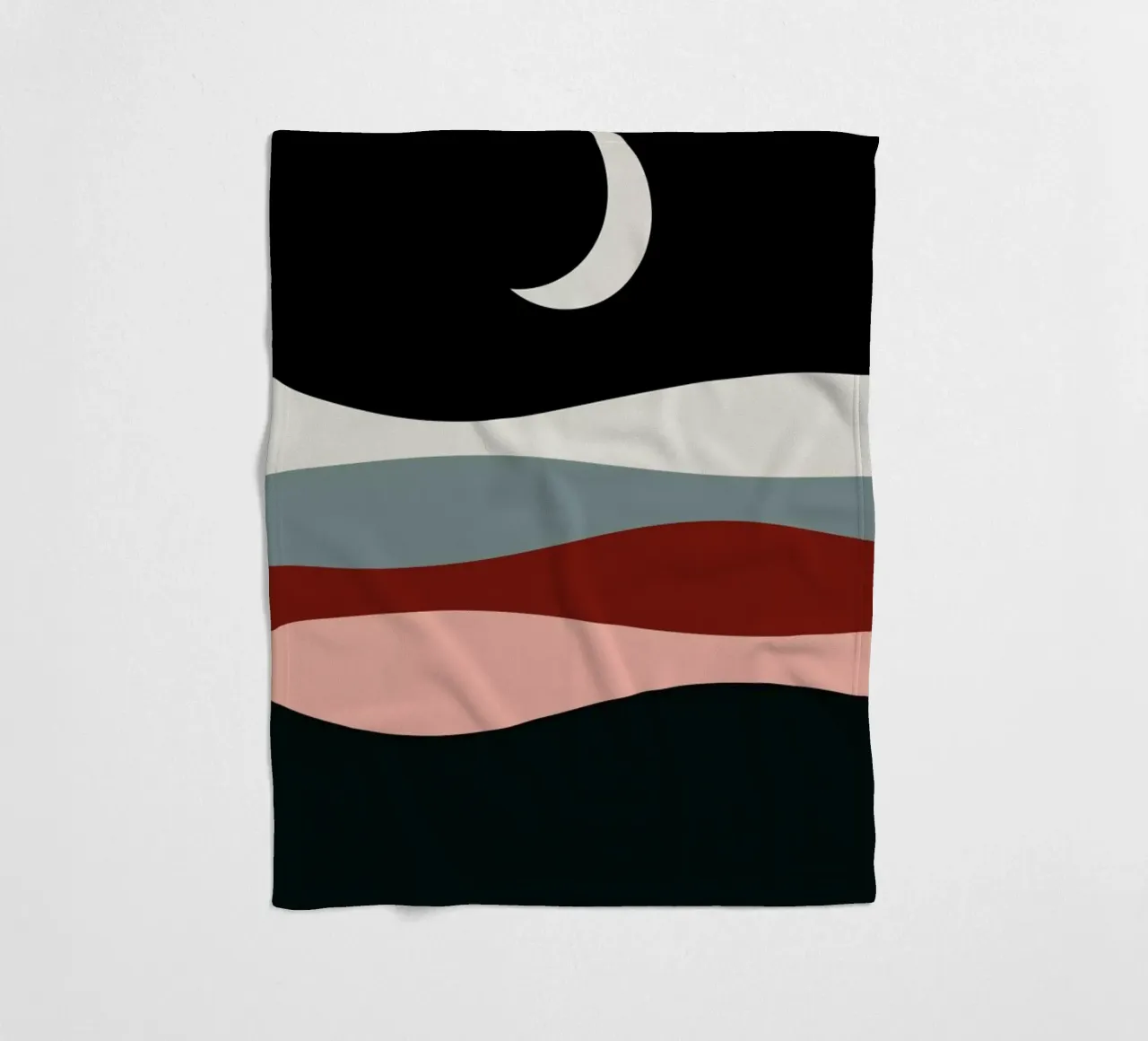 Half Moon Over the Sand coperta in pile da Pure