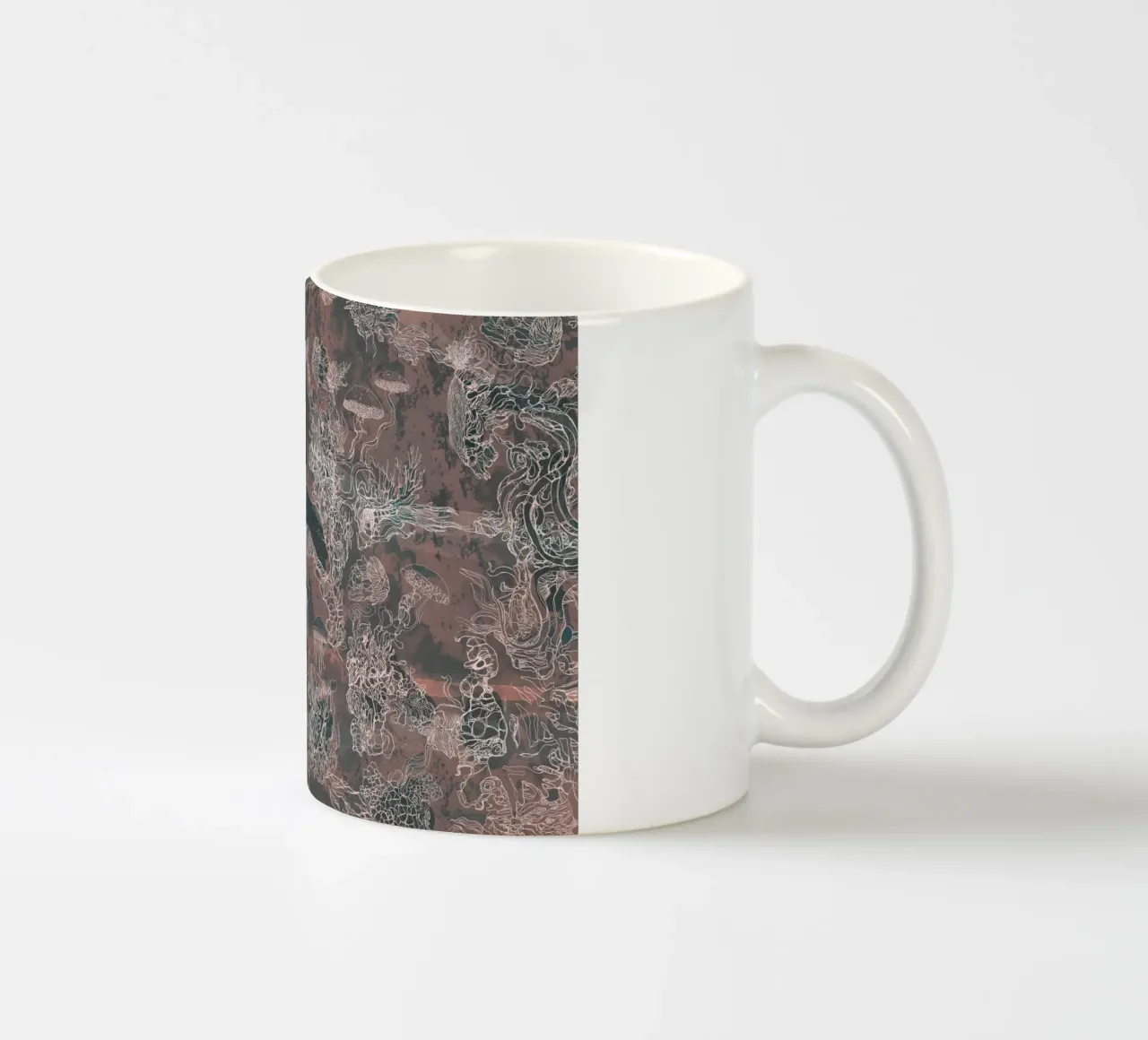 mush1 Keramik Tasse von Giulio Iurissevich