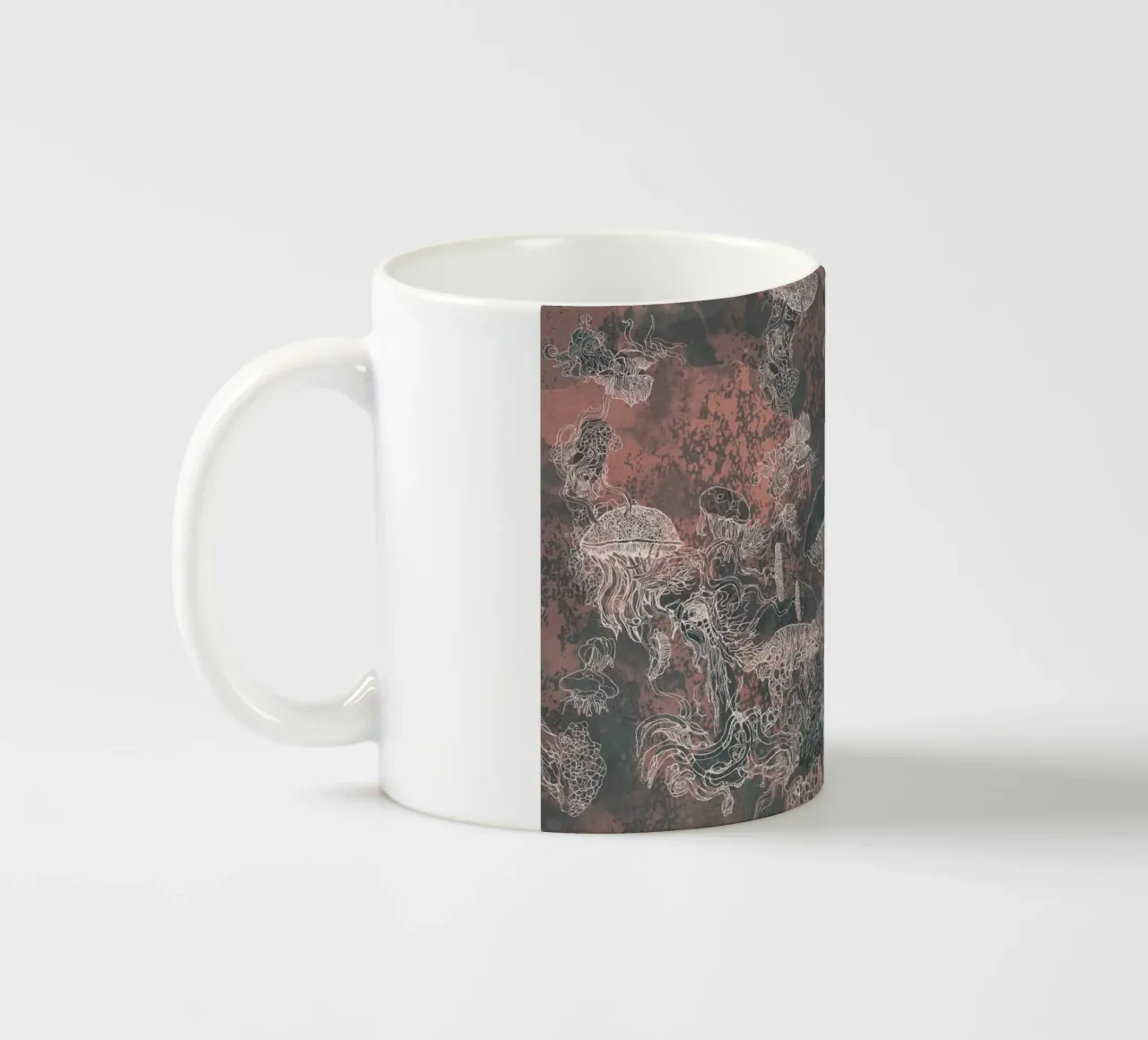 mush1 Keramik Tasse von Giulio Iurissevich