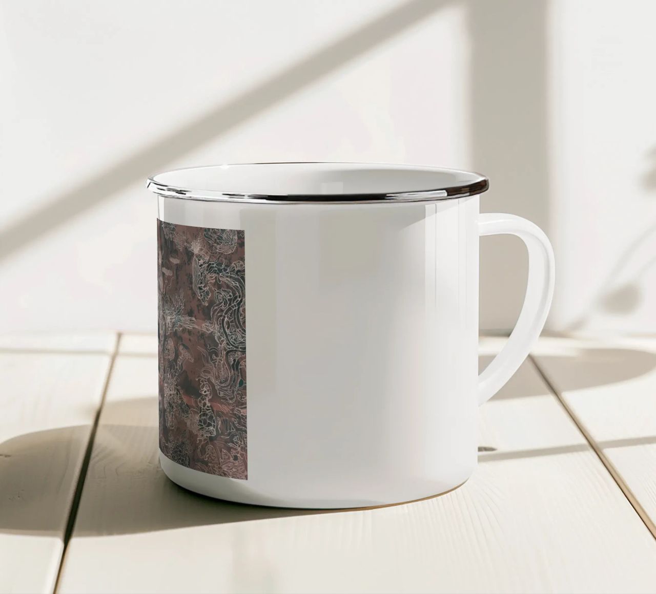 mush1 tazza in smalto da Giulio Iurissevich