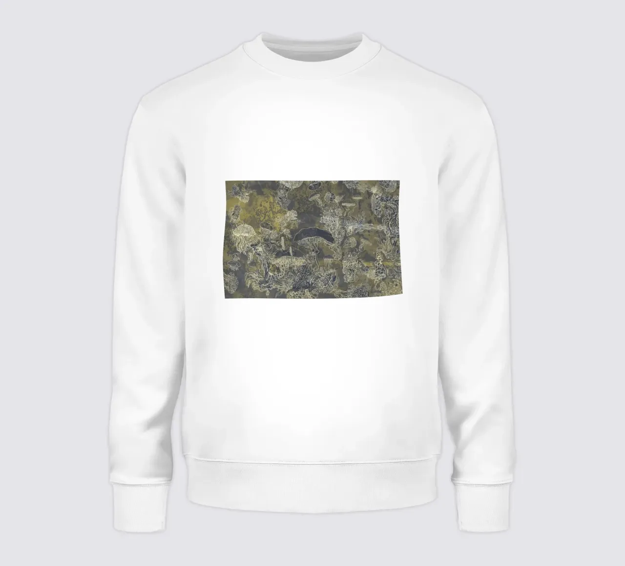 golden mush Sweatshirt von Giulio Iurissevich