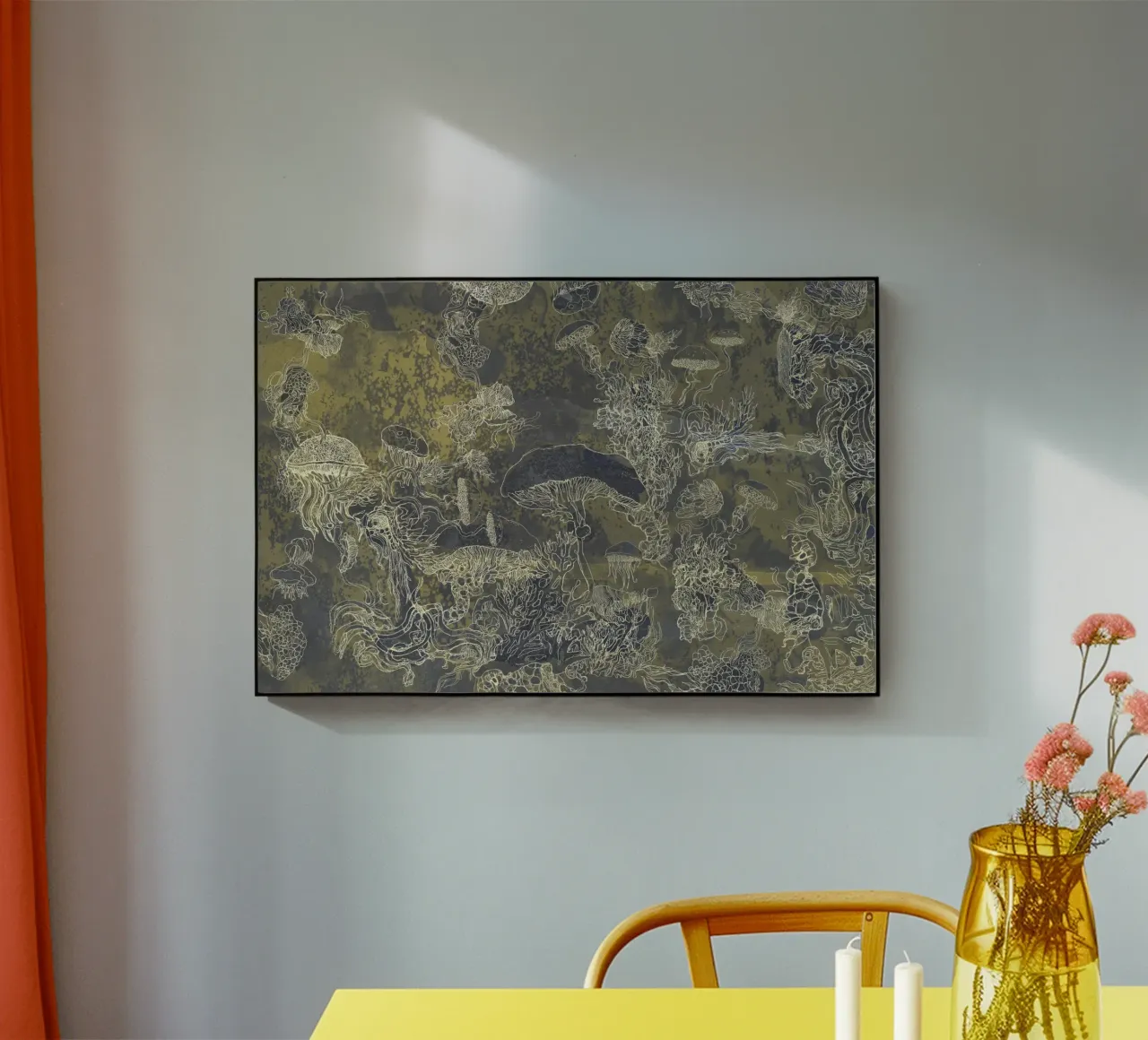 golden mush plexiglass da Giulio Iurissevich