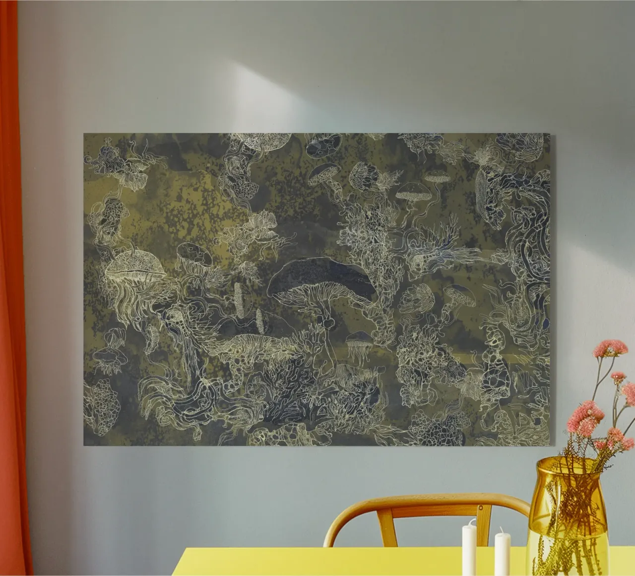 golden mush plexiglass da Giulio Iurissevich