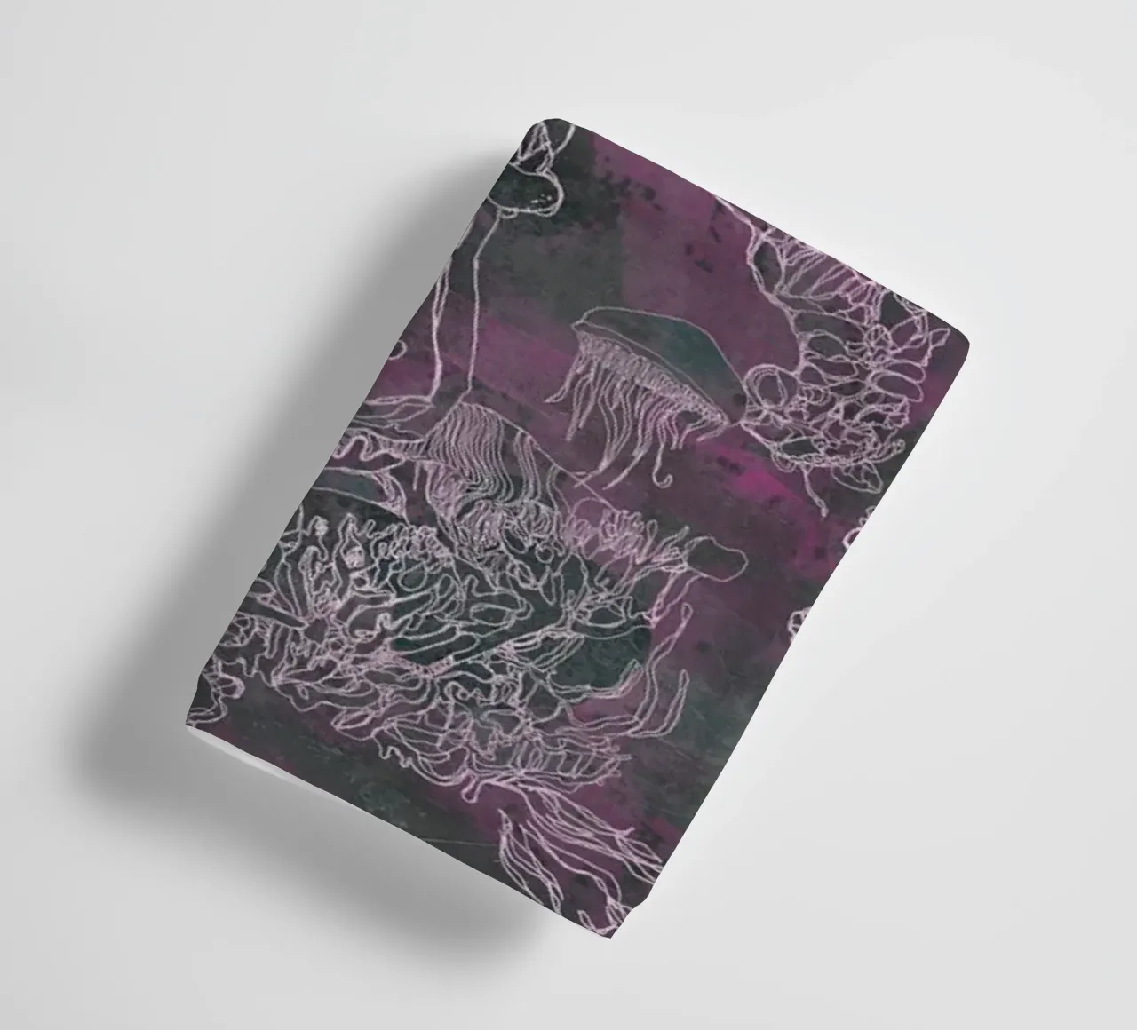 violet mush towel by Giulio Iurissevich