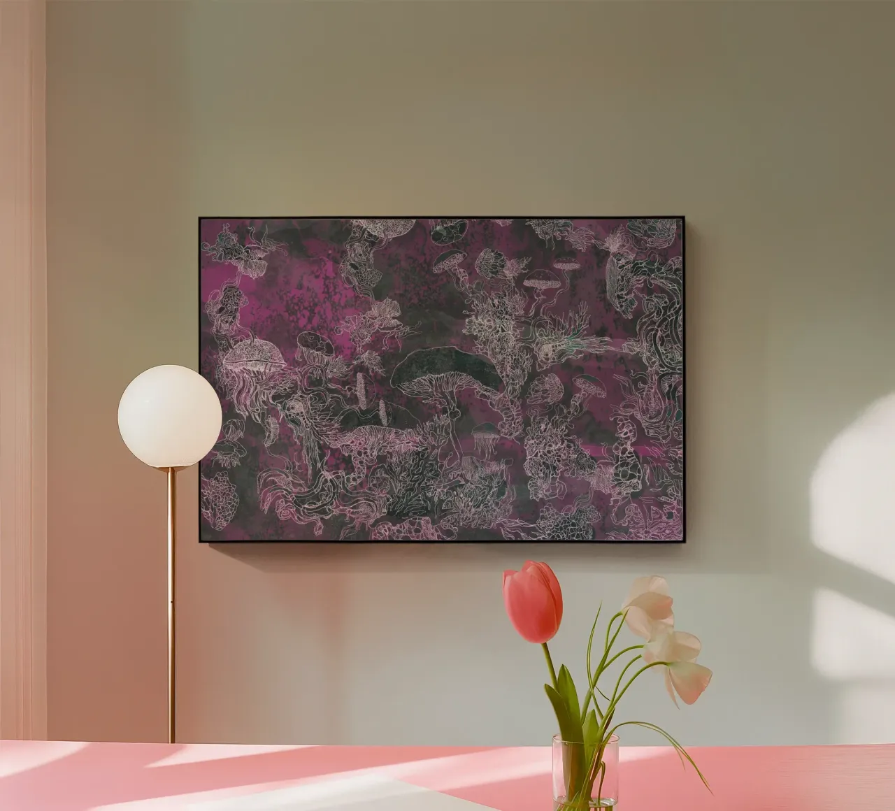 violet mush plexiglass da Giulio Iurissevich