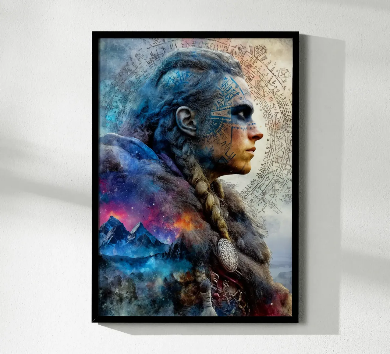 Guerriero nordico poster da Justyna Jaszke JBJart