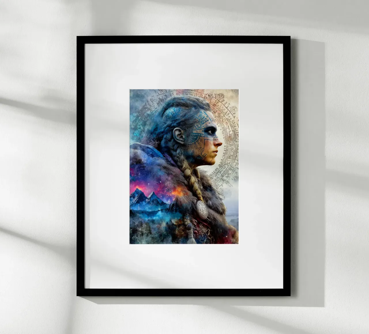 Guerriero nordico poster da Justyna Jaszke JBJart