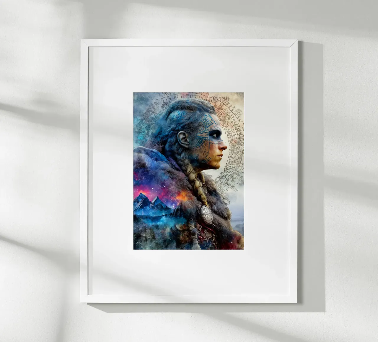 Guerriero nordico poster da Justyna Jaszke JBJart