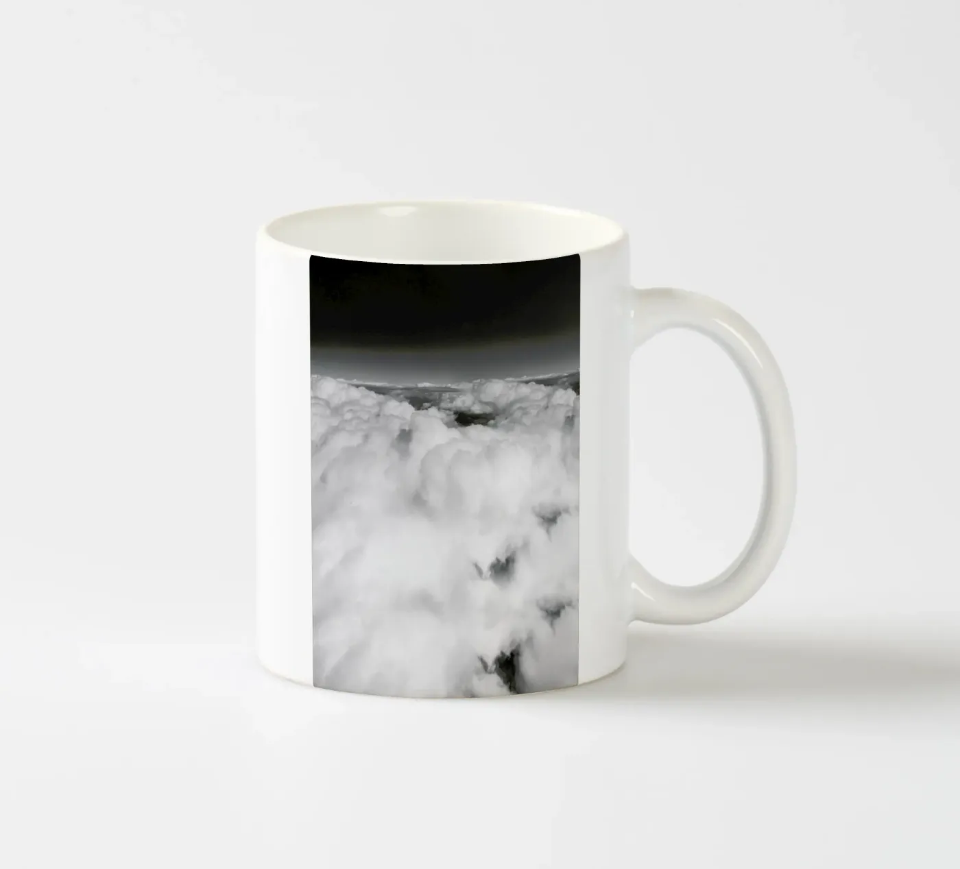 Cotton Candy Clouds ceramic mug by Sebastian Hilgetag
