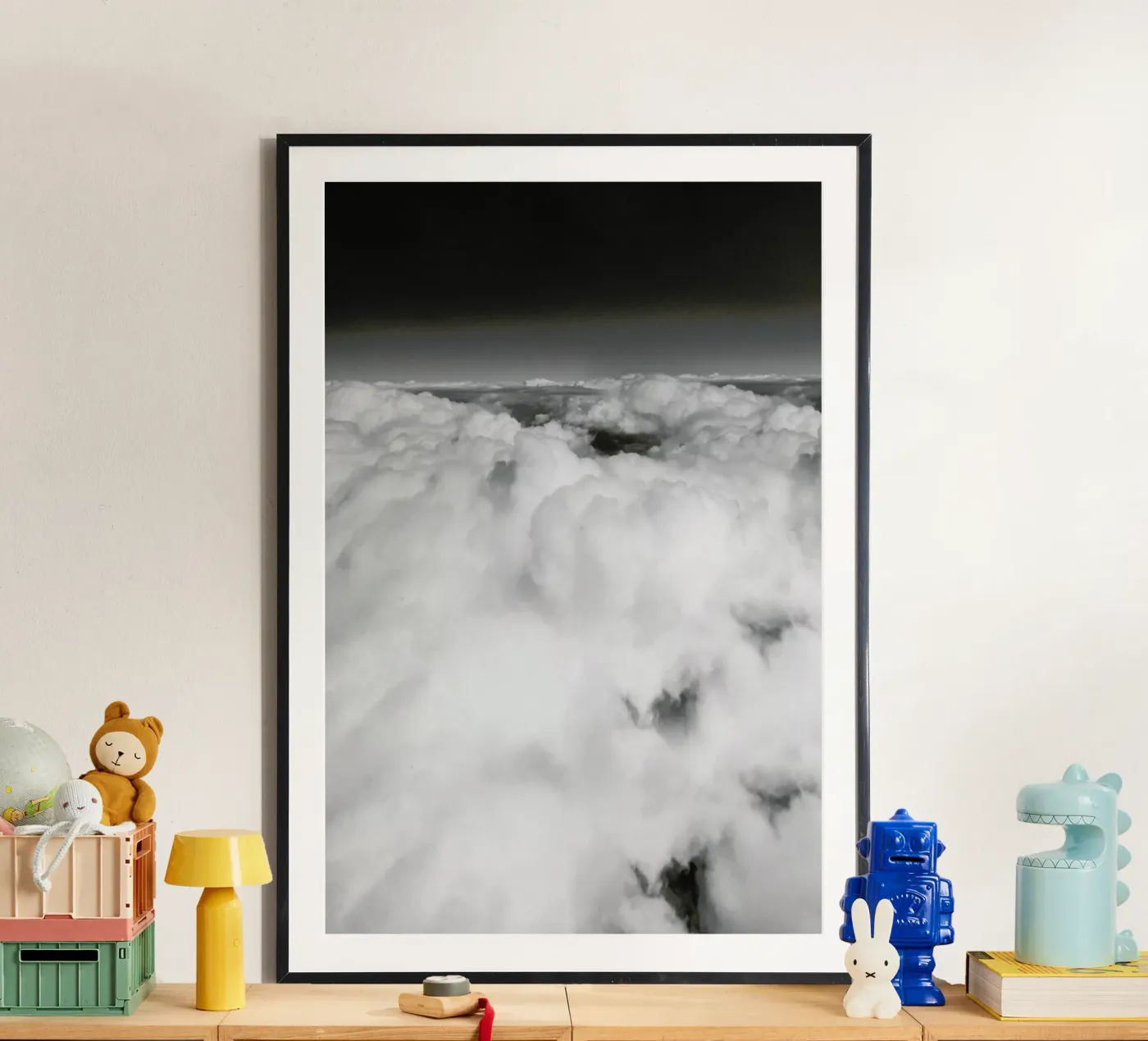 Cotton Candy Clouds poster van Sebastian Hilgetag