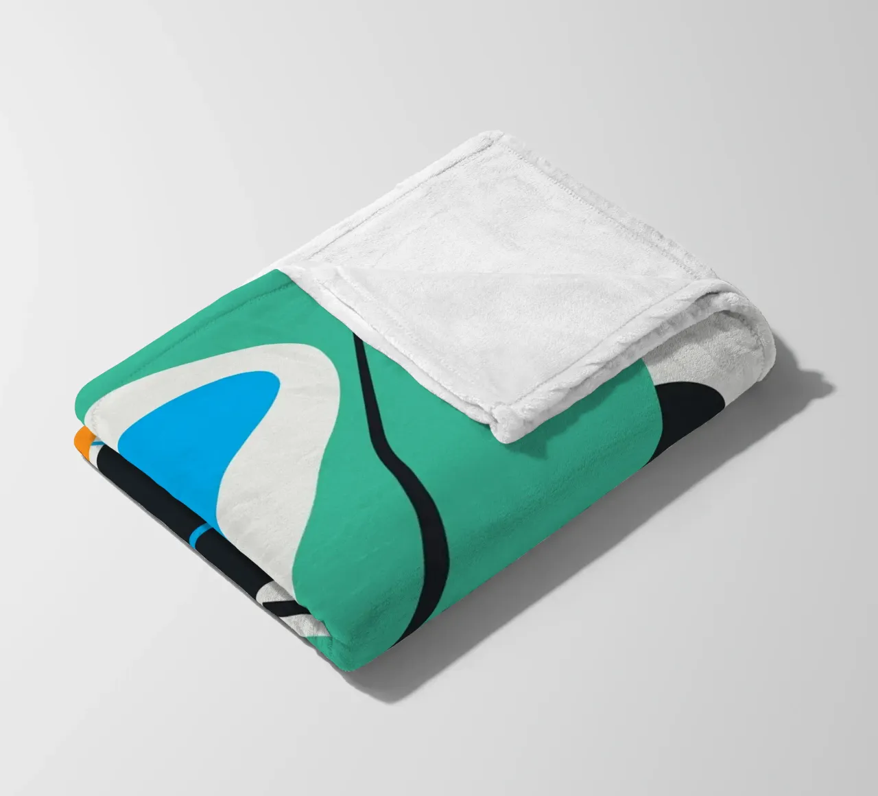 Forme curve coperta in pile da Little Dean