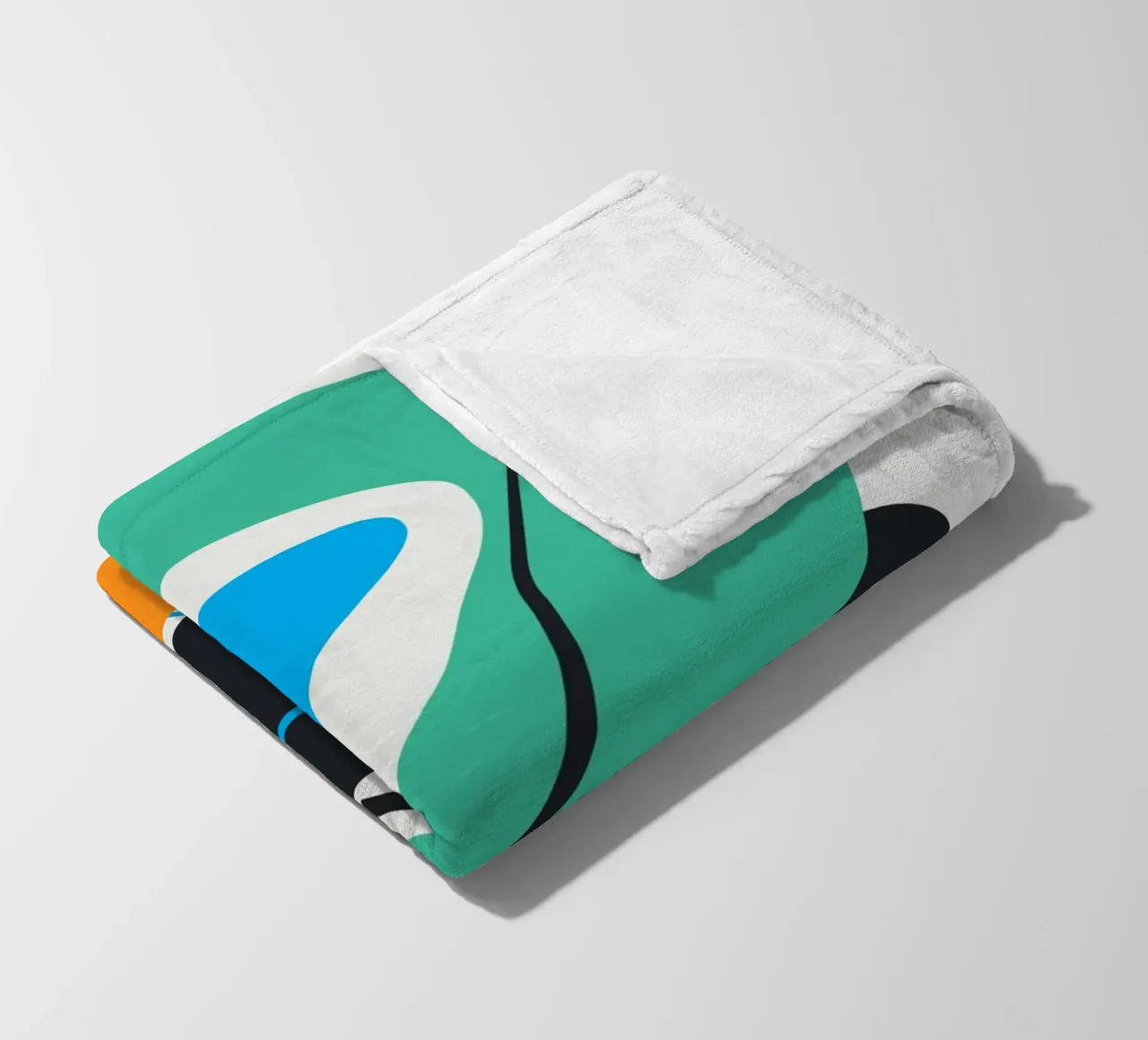 Forme curve coperta in pile da Little Dean