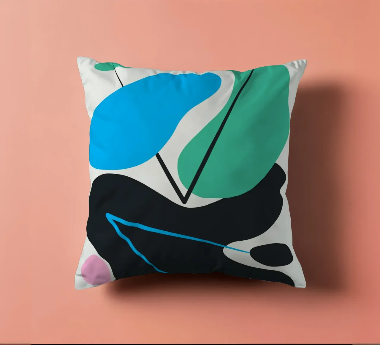 Forme curve cuscino da Little Dean