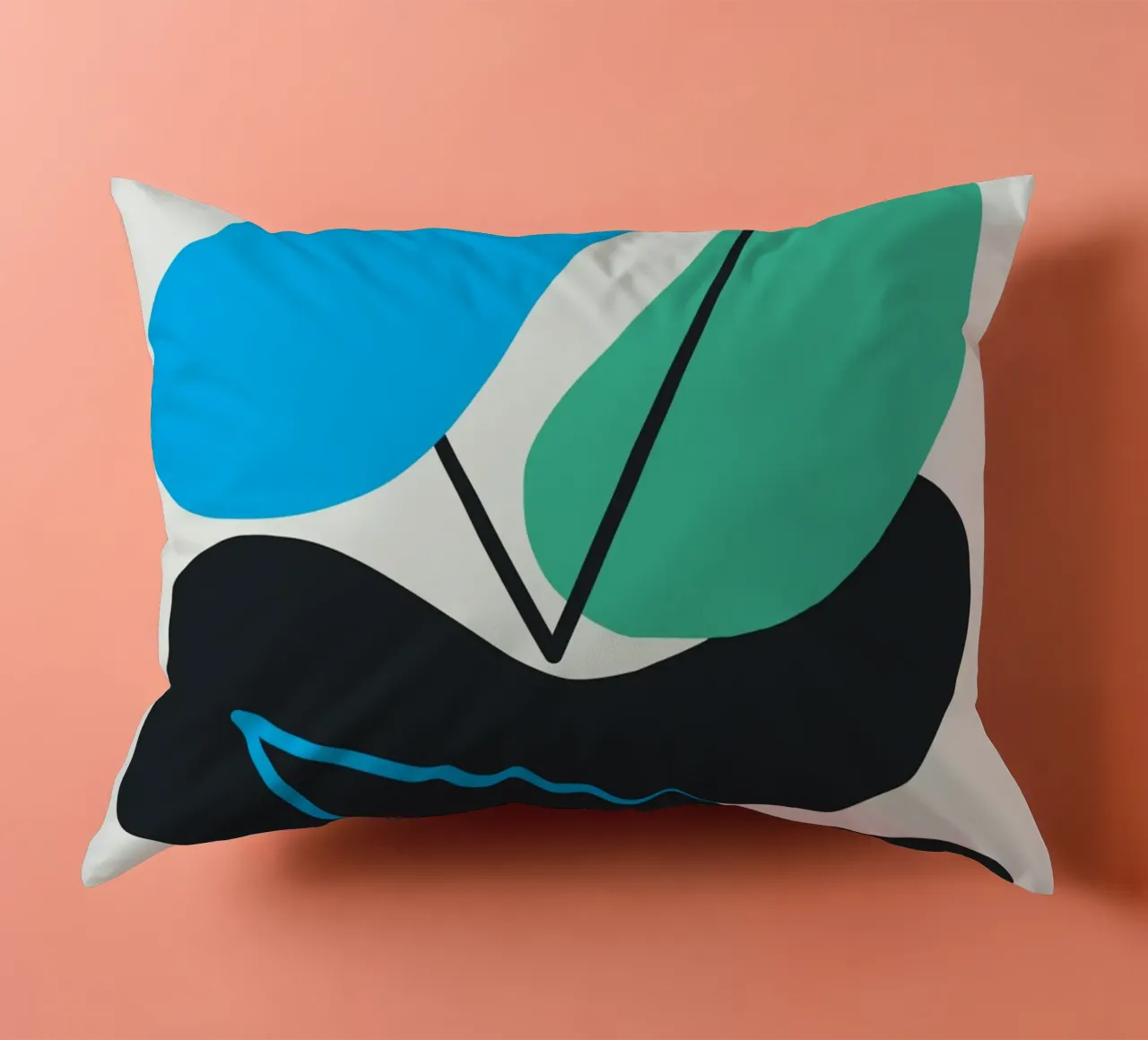 Forme curve cuscino da Little Dean